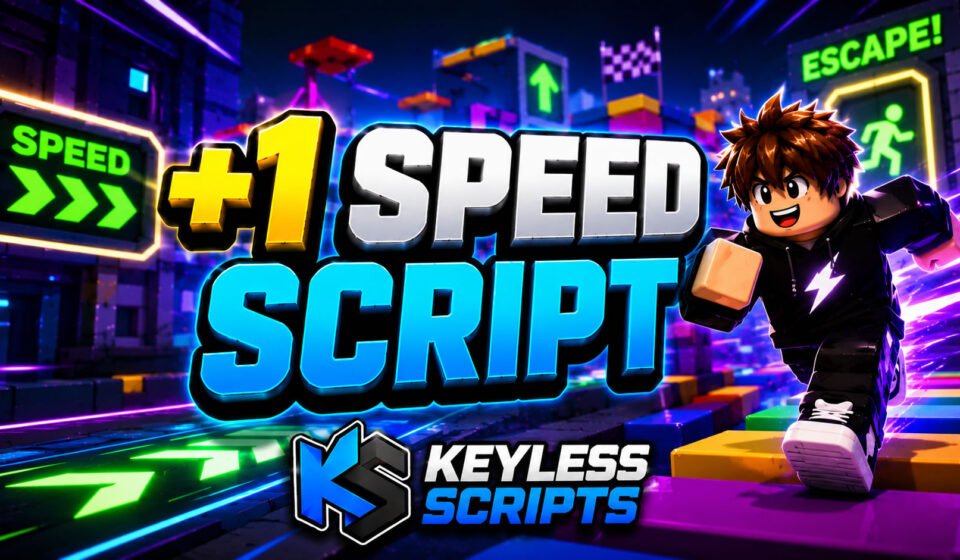 +1 Speed Keyboard Escape Script Auto Farm Wins Showcase