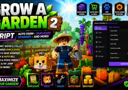 Grow a Garden 2 Script Top Pet Spawner, Seed Duplication Tools 2026