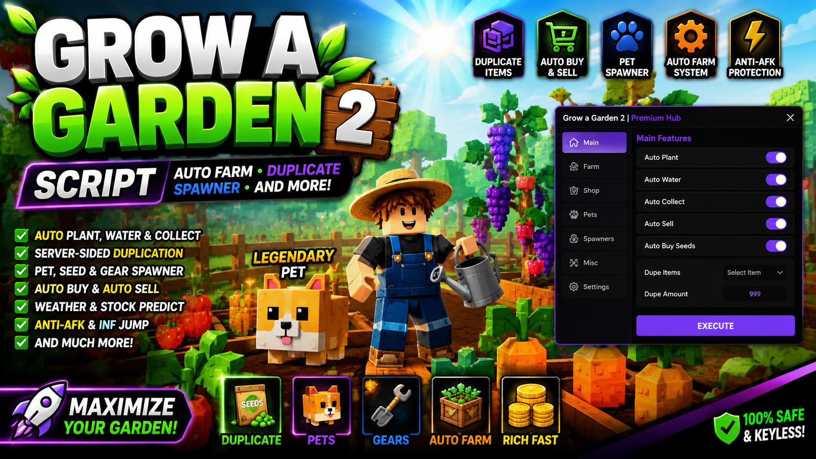Grow a Garden 2 Script Top Pet Spawner, Seed Duplication Tools 2026 3 Grow a Garden 2 Script Top Pet Spawner, Seed Duplication Tools 2026
