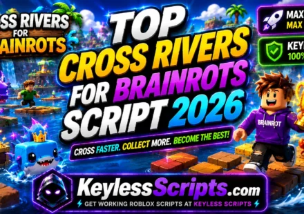 Top Cross Rivers for Brainrots Script 2026, Auto Grab