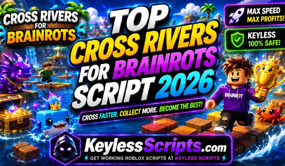 Top Cross Rivers for Brainrots Script 2026, Auto Grab