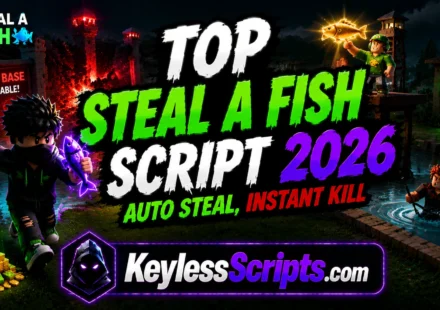 Top Steal A Fish Script 2026, Auto Steal, Instant Kill