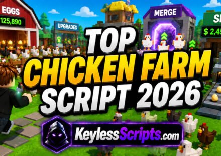 Top Chicken Farm Script 2026, Auto Merge, Auto Collect