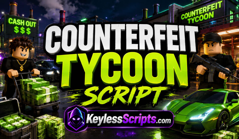 Top Counterfeit Tycoon Script 2026, Auto Farm, Kill Aura Setup