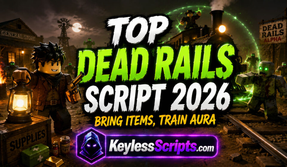 Top Dead Rails Script 2026, Bring Items, Train Aura