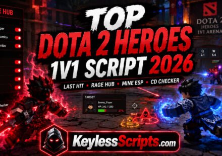 Top Dota 2 Heroes 1v1 Script 2026, Last Hit, Rage Hub