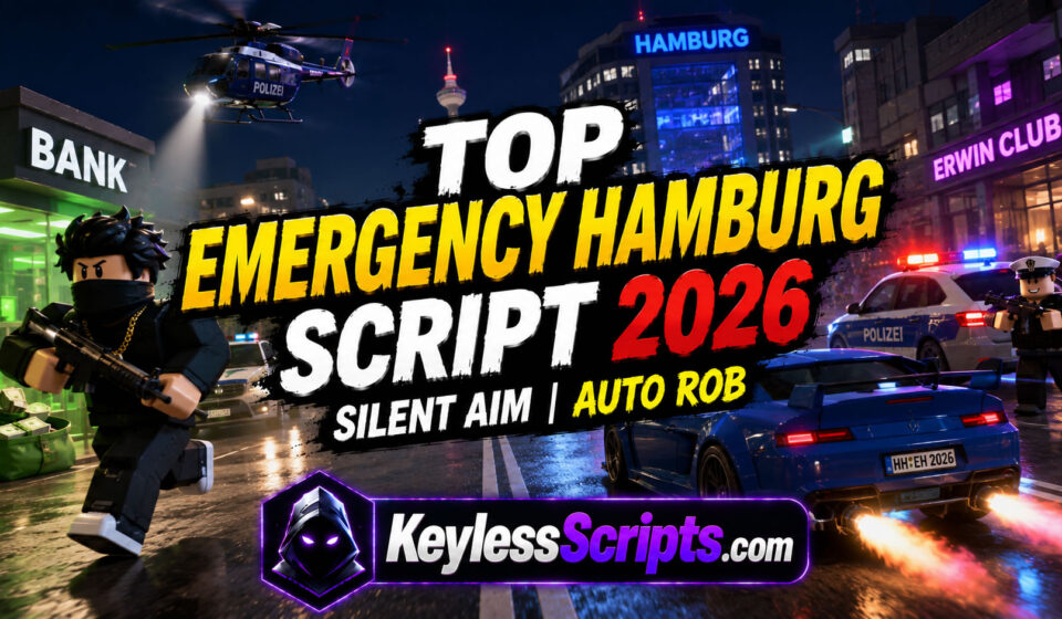Top Emergency Hamburg Script 2026, Silent Aim, Auto Rob