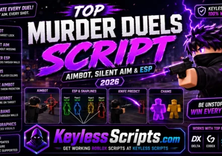Top Murder Duels Script Aimbot, Silent Aim 2026