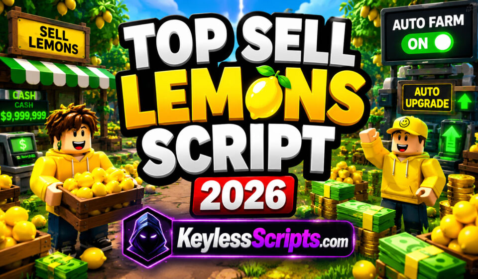 Top Sell Lemons Script 2026, Auto Farm, Auto Upgrade Setup