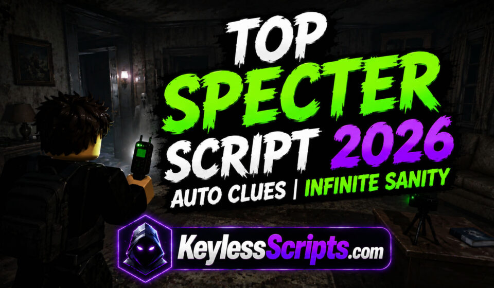 Top Specter Script 2026, Auto Clues, Infinite Sanity
