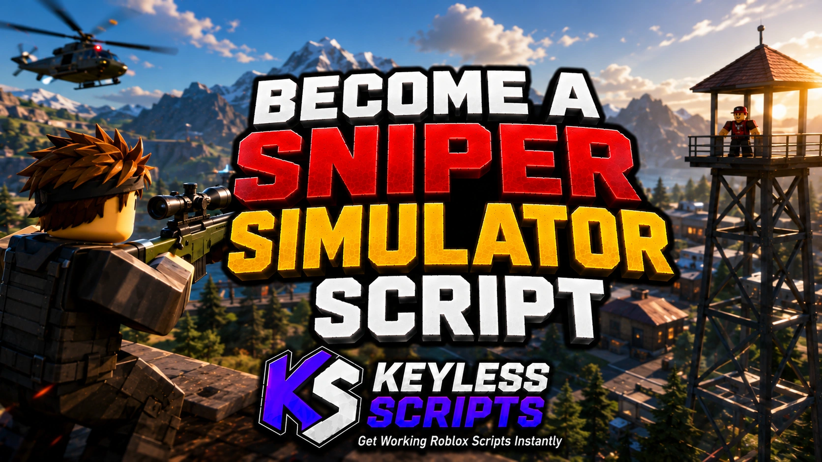 Best 3 Become a Sniper Simulator Script Win Aura