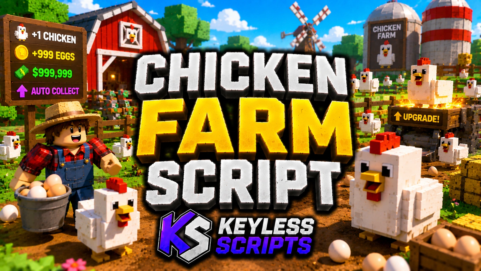 Best 5 Chicken Farm Script with Auto Rebirth