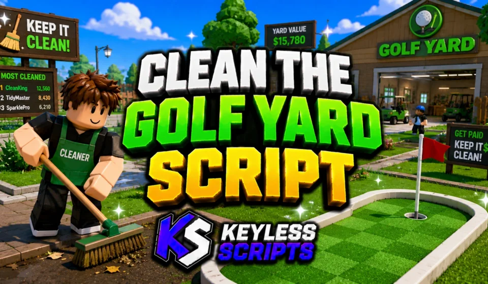 Best 5 Clean the Golf Yard Script for Auto Sell