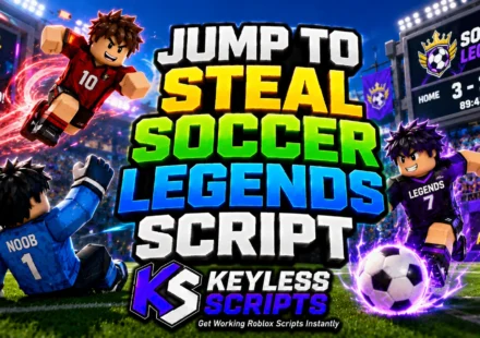 Best 5 Jump To Steal Soccer Legends Script Cash Collector