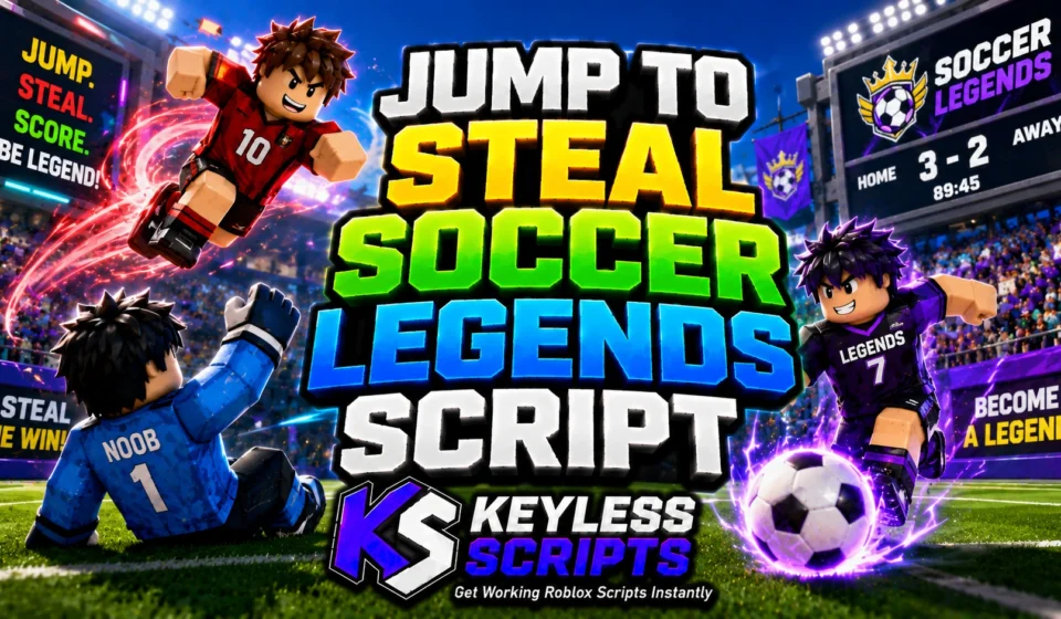 Best 5 Jump To Steal Soccer Legends Script Cash Collector