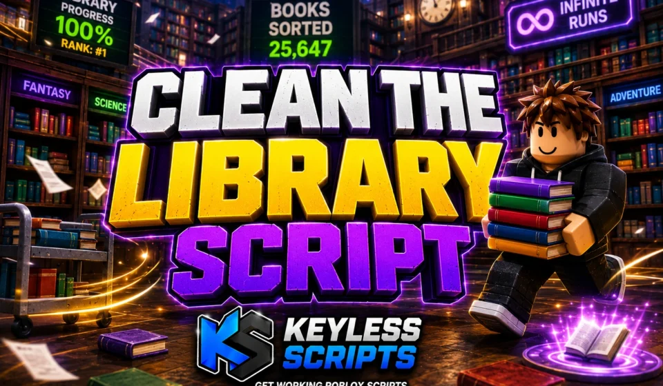 Best Clean The Library Script 2026, Fast Auto Organize