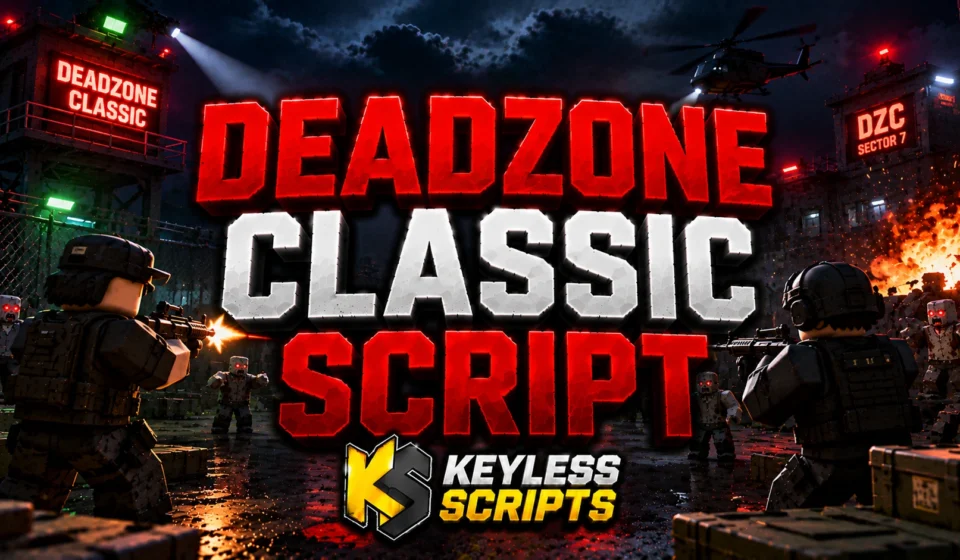 Best DEADZONE CLASSIC Script for Instant Speed