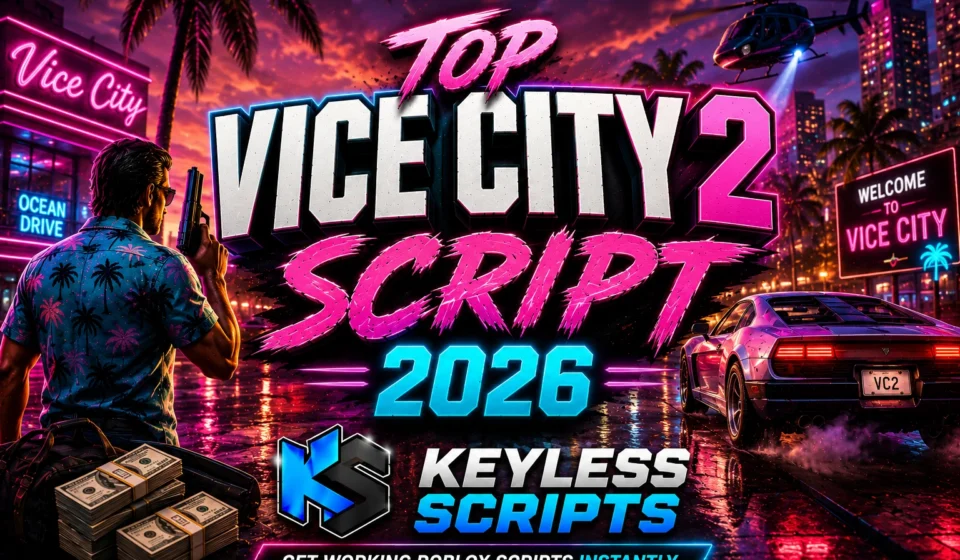 Best Vice City 2 Script 2026, Infinite Money, Keyless