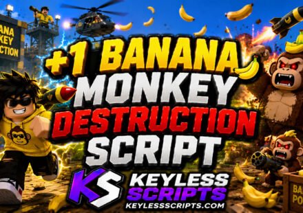 Top +1 Banana Monkey Destruction Script for Instant Wins