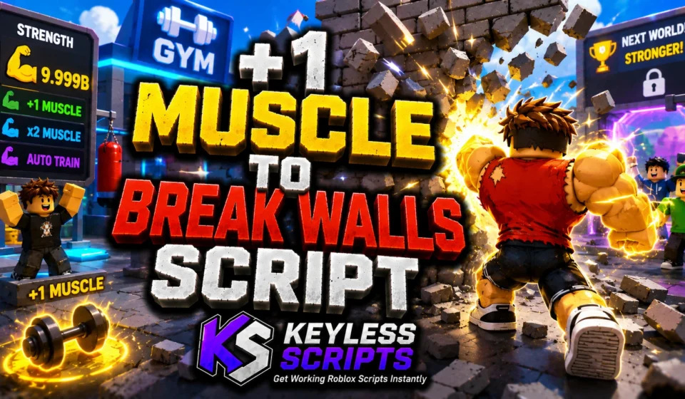 Top 3 +1 Muscle to Break Walls Script to Auto Rebirth