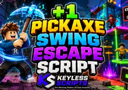 Top 5 +1 Pickaxe Swing Escape Script for Auto Farm