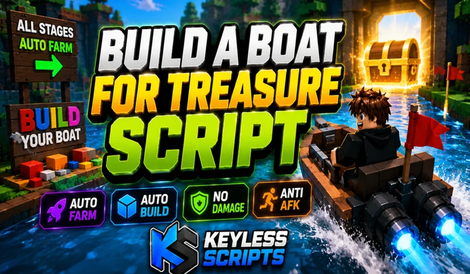 Top Build A Boat For Treasure Script 2026, Auto Farm, No Key