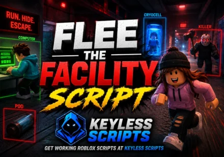 Top Flee the Facility Script, ESP, Hack, Speed, Pod