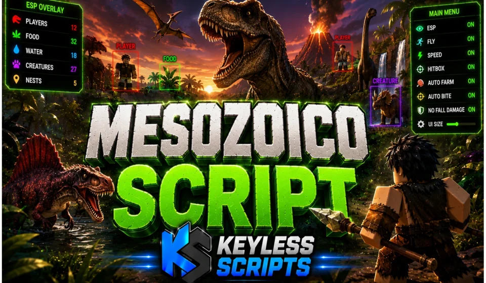 Top Mesozoico Script, ESP, Fly, Speed, Hitbox
