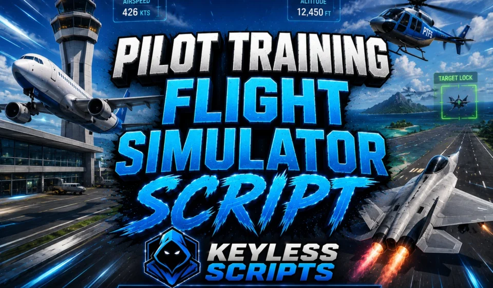 Top Pilot Training Flight Simulator Script,TP,Fly,Aim,Jet