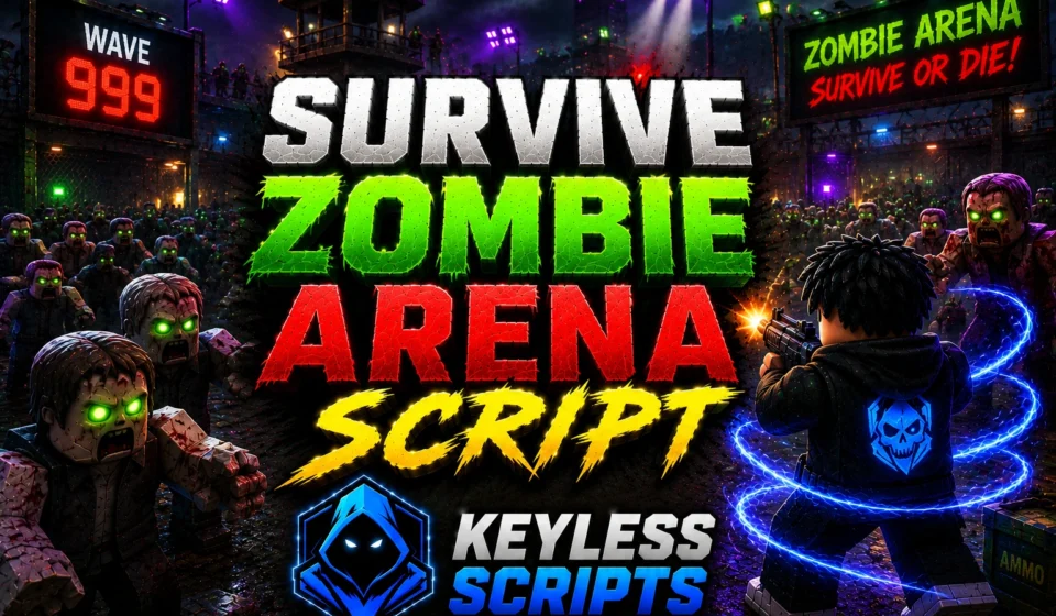 Top Survive Zombie Arena Script, Turret, God, Guns, Perks