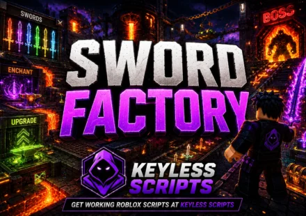 Top Sword Factory Script, Farm, Kill, ESP, Sniper