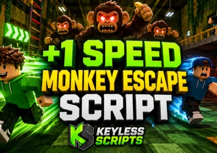 Working +1 Speed Monkey Escape Script to Dominate Fast