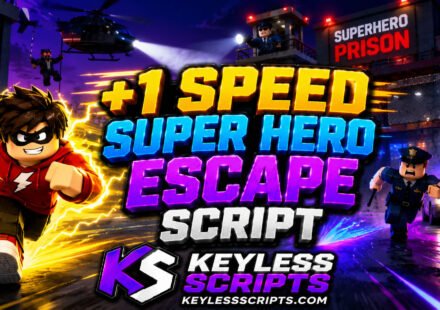 Working +1 Speed Super Hero Escape Script to Dominate Fast