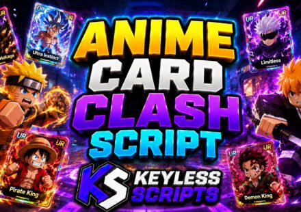 Working 5 Anime Card Clash Script Auto Raid