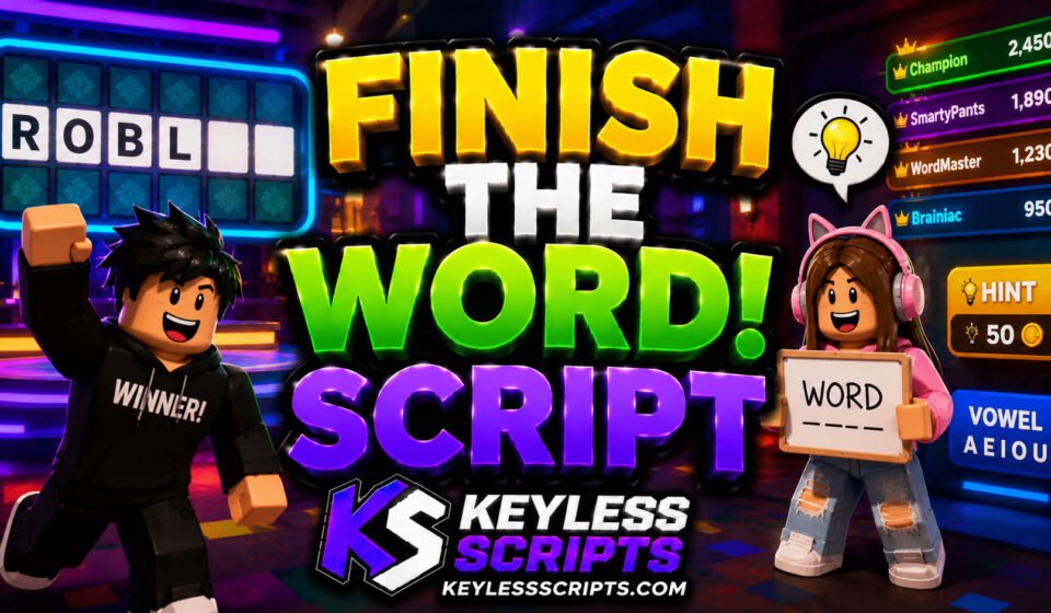 Working 5 Finish The Word! Script Auto Answer