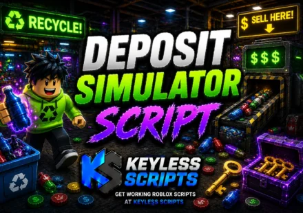 Top Deposit Simulator Script, Sell, Collect, Crush, Keys