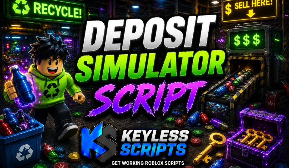 Top Deposit Simulator Script, Sell, Collect, Crush, Keys