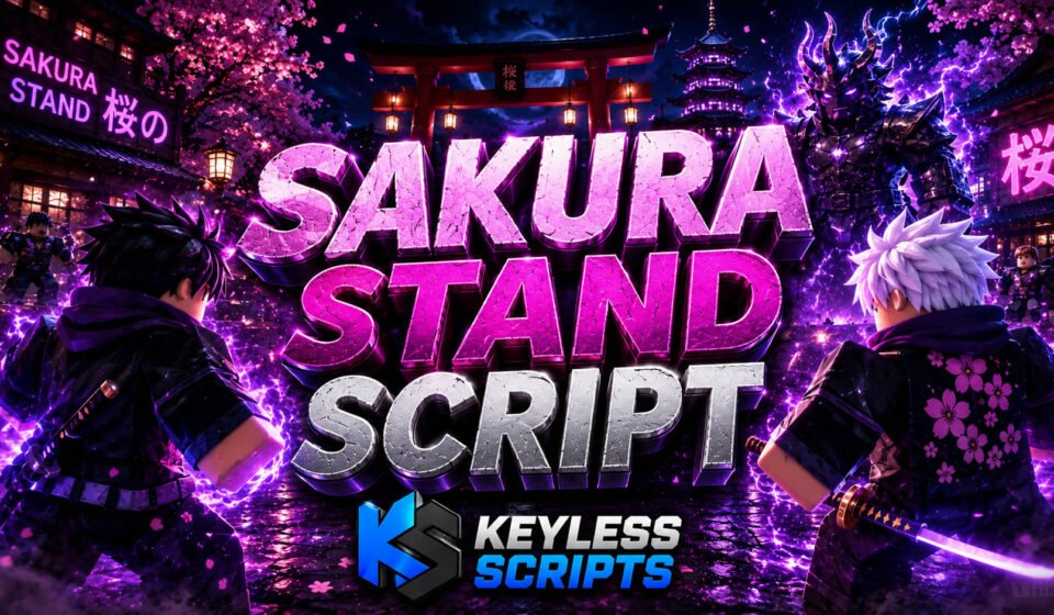 Top Sakura Stand Script, Farm, Combat, Speed, UI