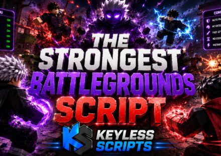 Top The Strongest Battlegrounds Script, ESP, UI, M1, VFX