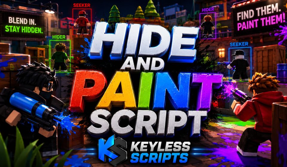 Top Hide and Paint Script, Aim, ESP, Claim, Fly