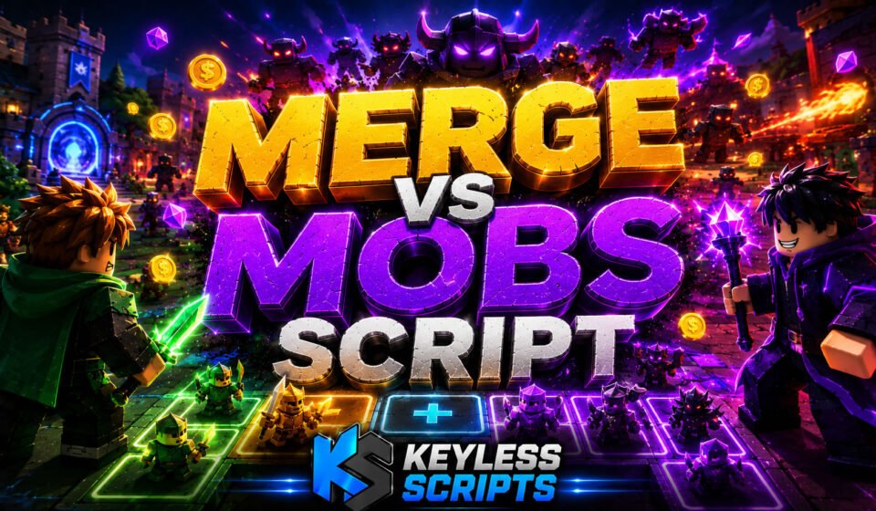 Top Merge Vs Mobs Script, Merge, Farm, Spawn, Free