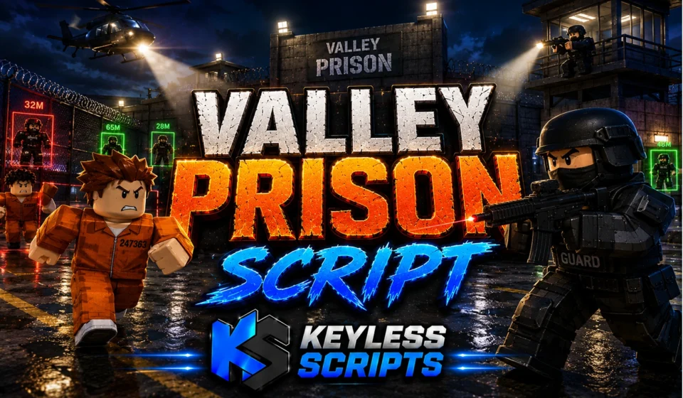 Top Valley Prison Script, Aimbot, ESP, Escape, Fly