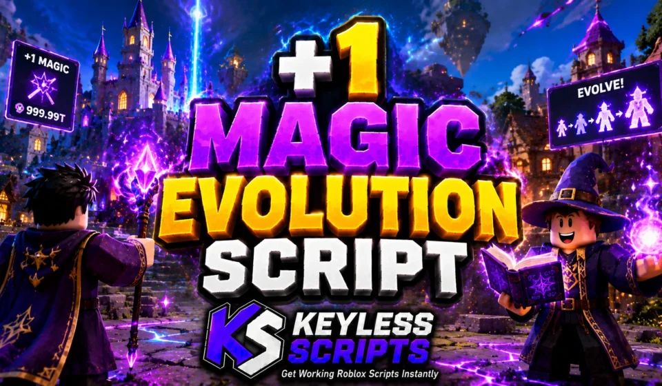 Working 5 +1 Magic Evolution Script for Auto Farm