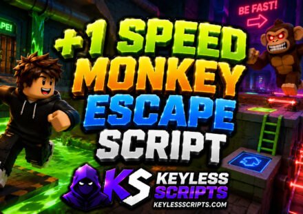 Best +1 Speed Monkey Escape Script to Dominate Fast