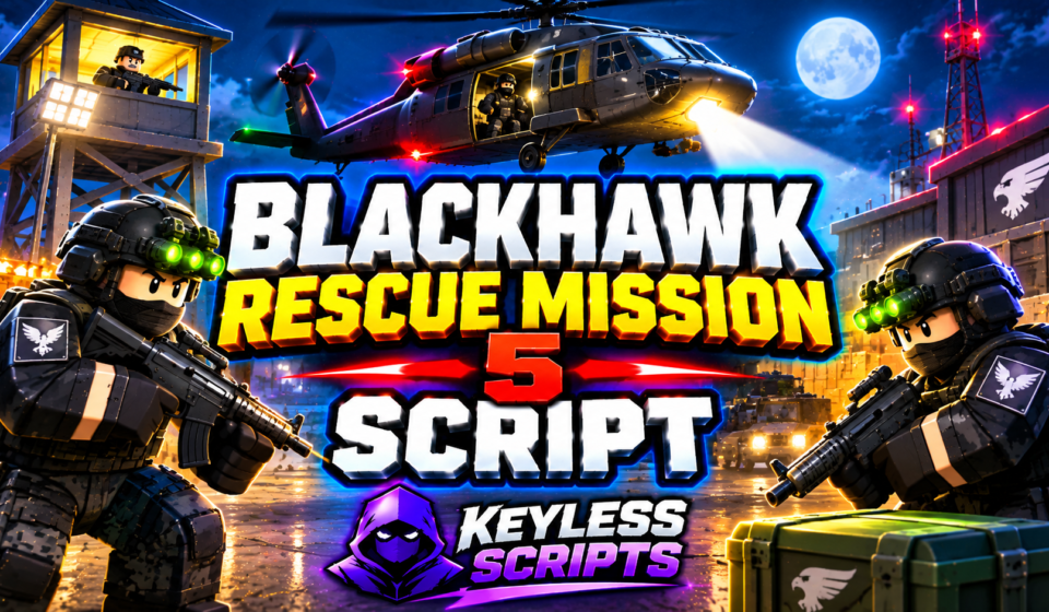 Best Blackhawk Rescue Mission 5 Script to Dominate Fast