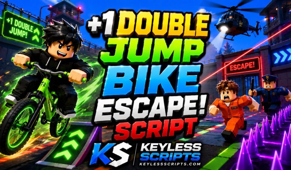 Get Top +1 Double Jump Bike Escape! Script Utilities