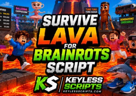 Survive LAVA for Brainrots Script Setup and Farming Guide