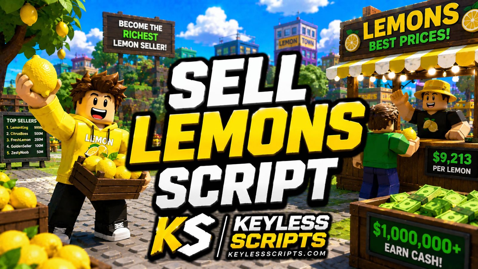 Top Working Sell Lemons Script Hubs for Roblox