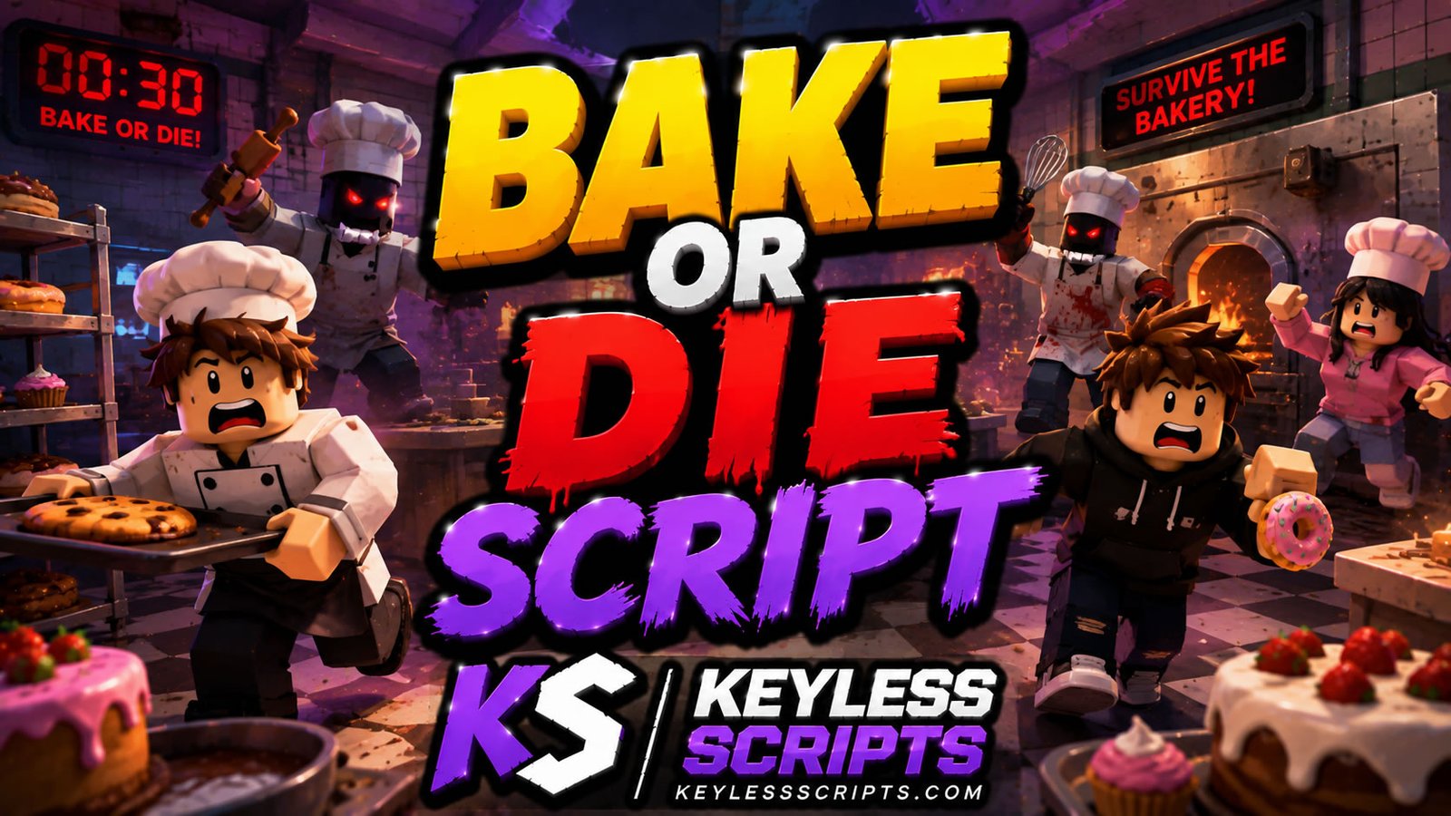 Working Bake or Die Script Selection for Auto Baking