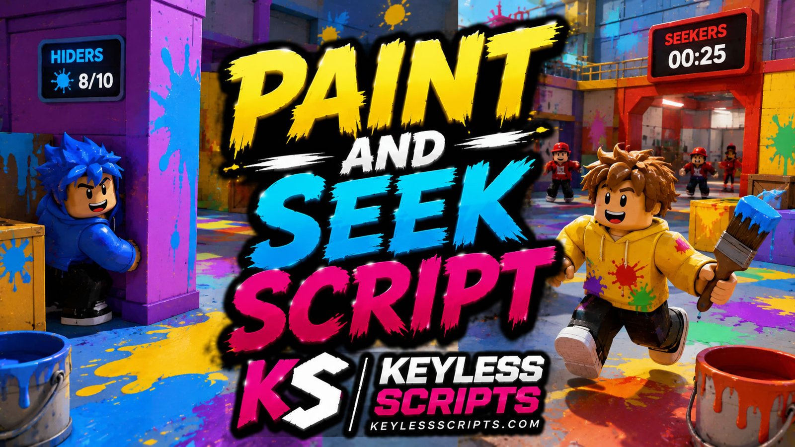Working Paint and Seek Script Suite with Auto Paint